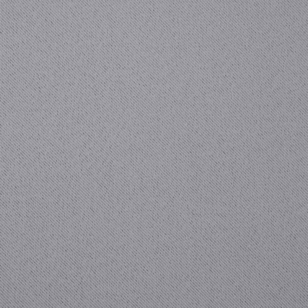 Tende Blackout con Anelli 2 pcs Grigio chiaro 175 x 140 cm | homemem39