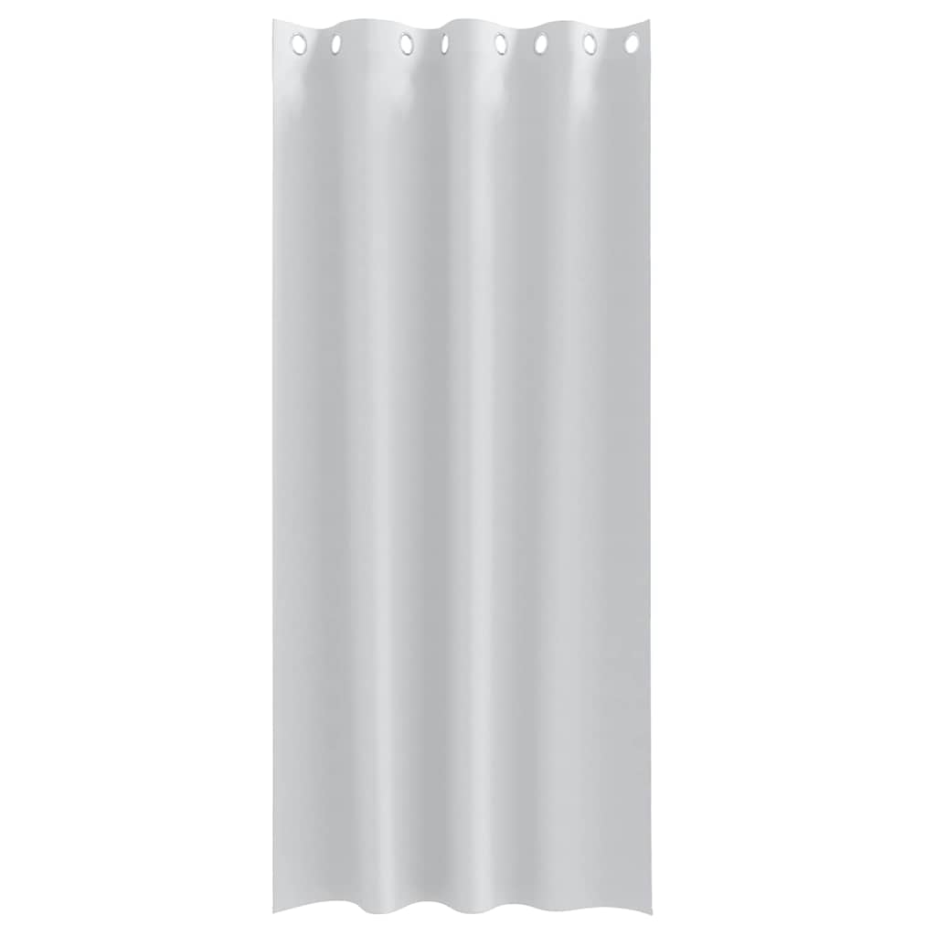 Tende Blackout con Anelli 2 pcs Grigio Chiaro 245 x 140 cm | homemem39