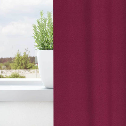 Tende Blackout con Anelli 2 pcs Rosso Vino 260 x 140 cm