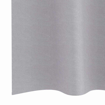 Tende Blackout con Anelli 2 pcs Grigio Metallico 225 x 140 cm | homemem39