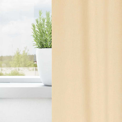 Tende Blackout con Anelli 2 pcs Crema 140 x 140 cm Poliestere | homemem39