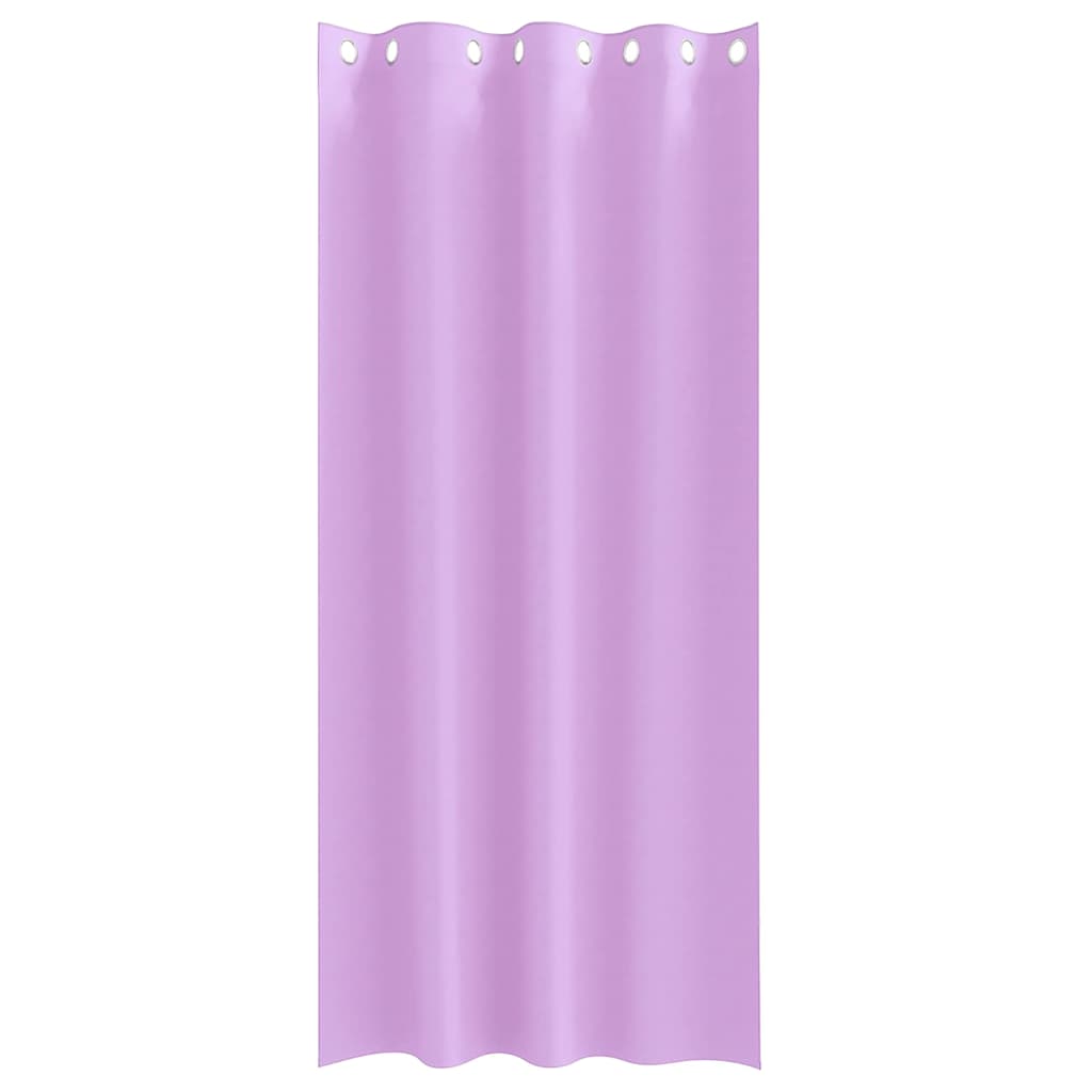 Tende Blackout con Anelli 2 pcs Viola 260 x 140 cm Poliestere | homemem39