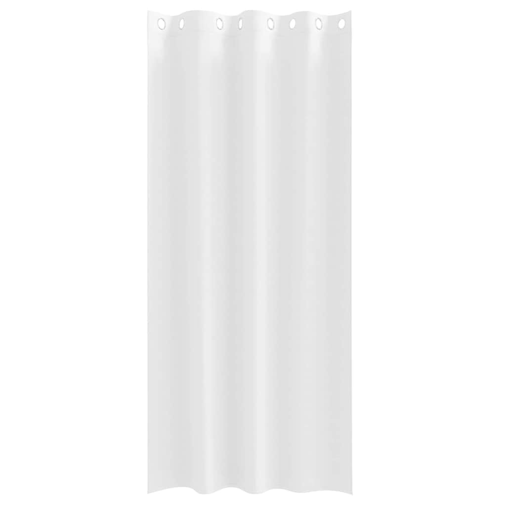 Tende Blackout con Anelli 2 pcs Bianco Puro 260 x 140 cm | homemem39