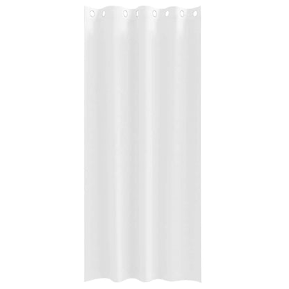 Tende Blackout con Anelli 2 pcs Bianco Puro 260 x 140 cm | homemem39