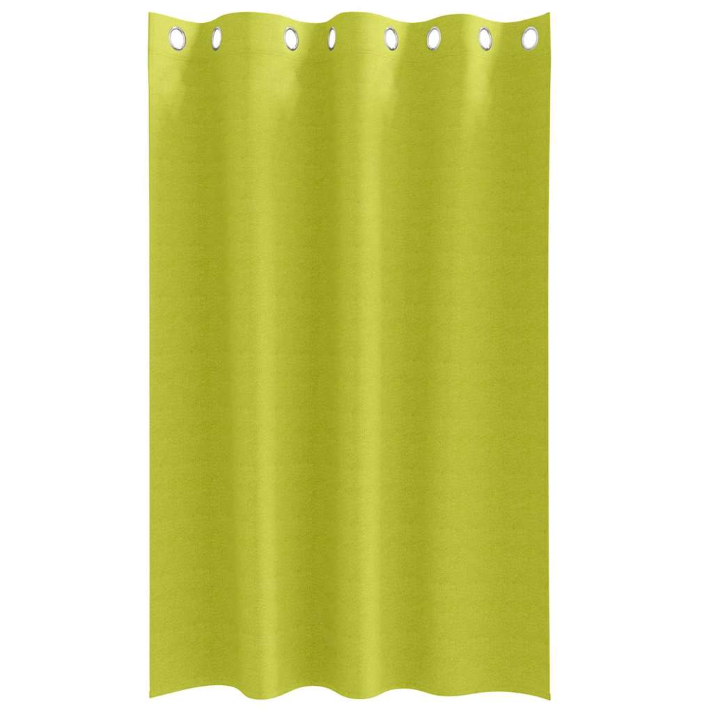 Tende Blackout con Anelli 2 pcs Verde 175 x 140 cm Poliestere | homemem39