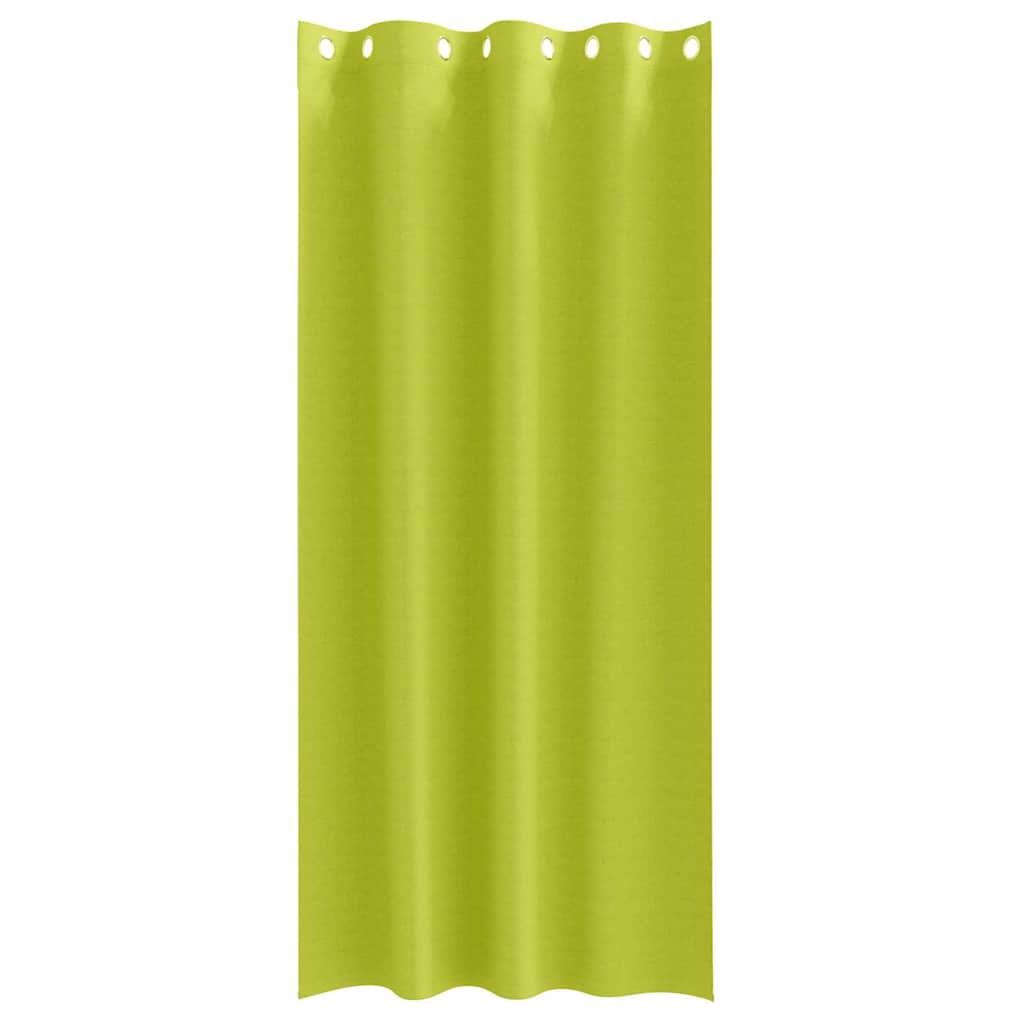 Tende Blackout con Anelli 2 pcs Verde 225 x 140 cm Poliestere | homemem39