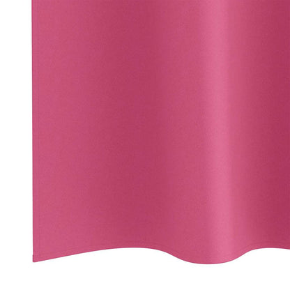 Tende Blackout con Anelli 2 pcs Rosa Vivo 225 x 140 cm