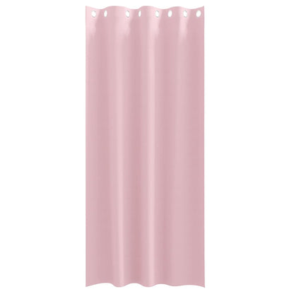 Tende Blackout con Anelli 2 pcs Rosa baby 225 x 140 cm | homemem39