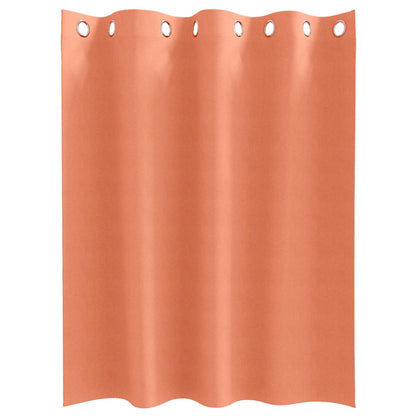 Tende Blackout con Anelli 2 pcs Terracotta 140 x 140 cm | homemem39
