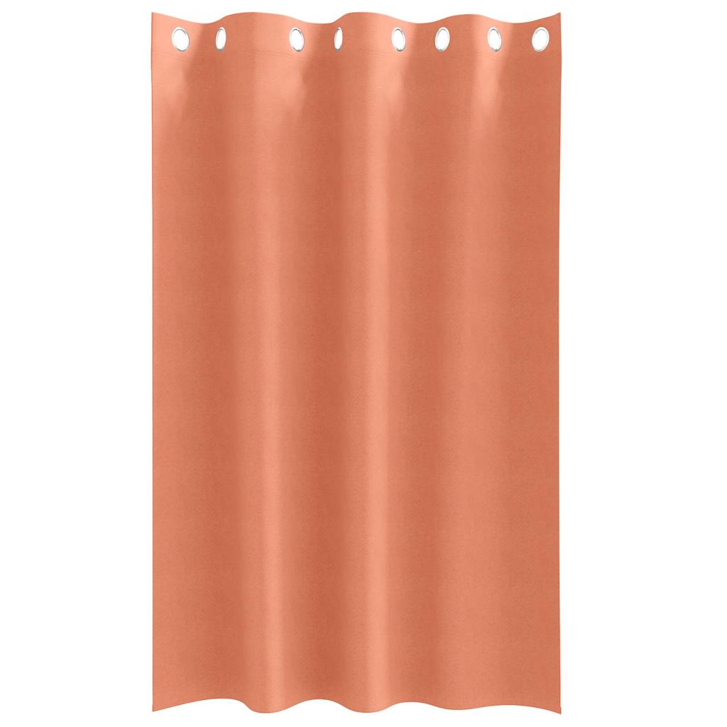 Tende Blackout con Anelli 2 pcs Terracotta 175 x 140 cm | homemem39