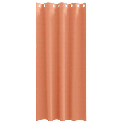 Tende Blackout con Anelli 2 pcs Terracotta 225 x 140 cm | homemem39