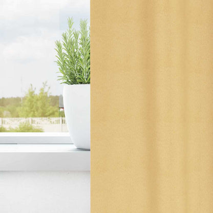 Tende Blackout con Anelli 2 pcs Beige 245 x 140 cm Poliestere | homemem39