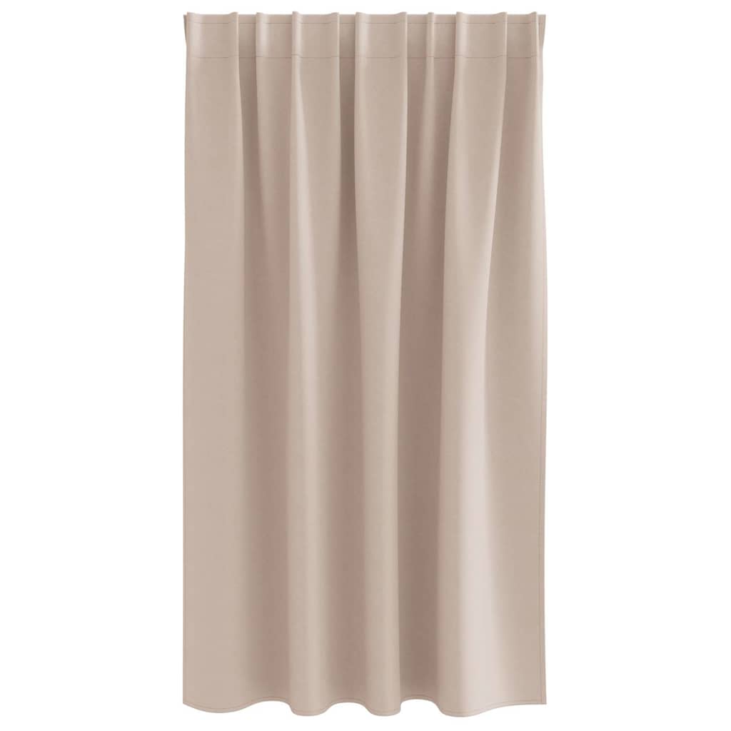 Tende Blackout con Anelli 2 pcs Talpa 140 x 140 cm Poliestere | homemem39