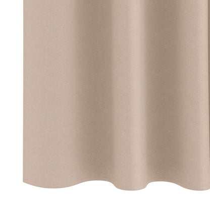 Tende Blackout con Anelli 2 pcs Talpa 225 x 140 cm Poliestere | homemem39