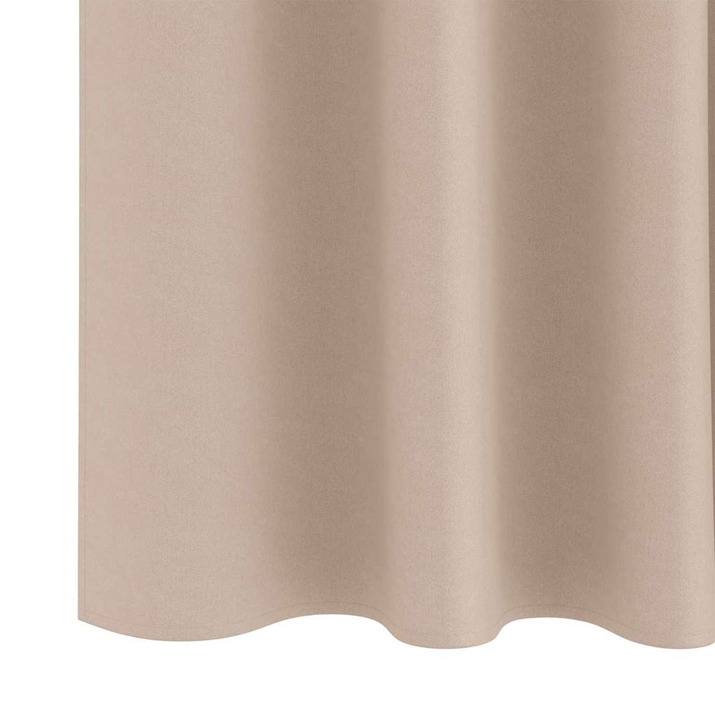 Tende Blackout con Anelli 2 pcs Talpa 245 x 140 cm Poliestere | homemem39