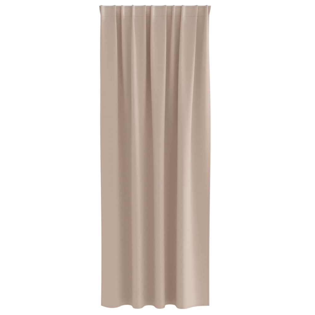 Tende Blackout con Anelli 2 pcs Talpa 245 x 140 cm Poliestere | homemem39