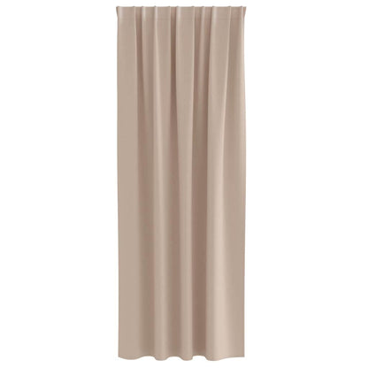 Tende Blackout con Anelli 2 pcs Talpa 245 x 140 cm Poliestere | homemem39