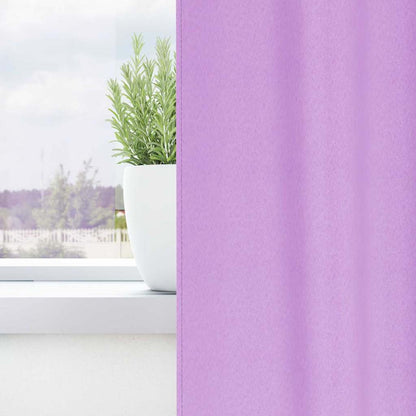 Tende Blackout con Anelli 2 pcs Viola 175 x 140 cm Poliestere | homemem39