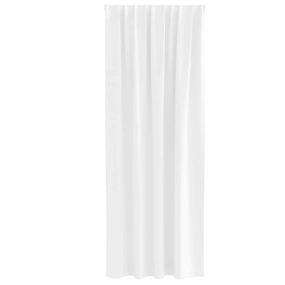 Tende Blackout con Anelli 2 pcs Bianco Puro 225 x 140 cm | homemem39