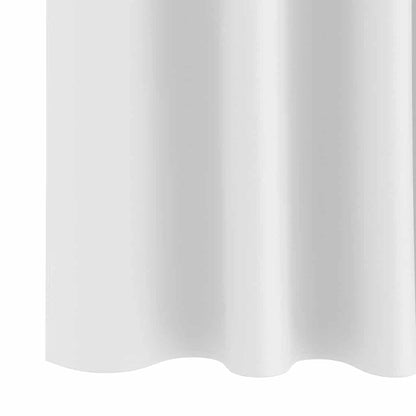 Tende Blackout con Anelli 2 pcs Bianco Puro 245 x 140 cm | homemem39