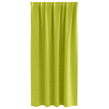 Tende Blackout con Anelli 2 pcs Verde 175 x 140 cm Poliestere | homemem39