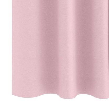 Tende Blackout con Anelli 2 pcs Rosa baby 140 x 140 cm | homemem39