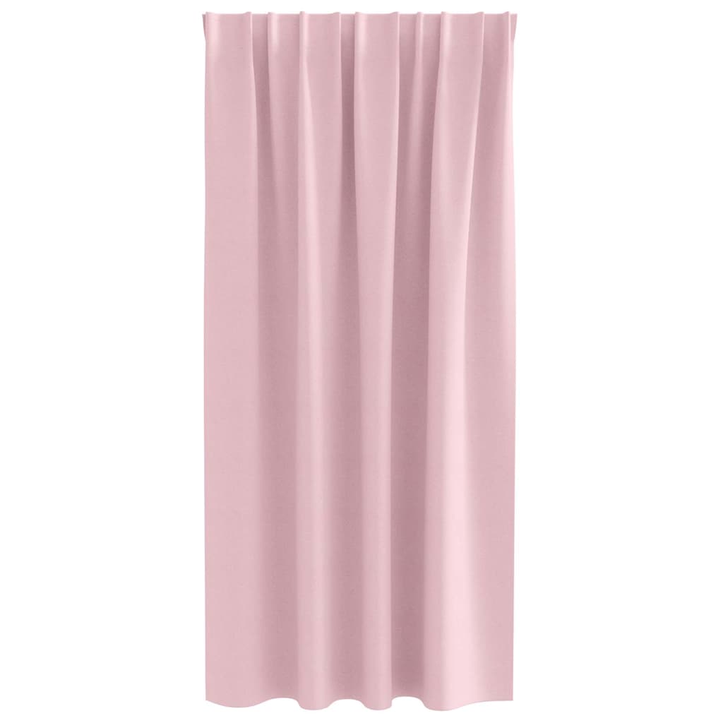 Tende Blackout con Anelli 2 pcs Rosa baby 175 x 140 cm | homemem39