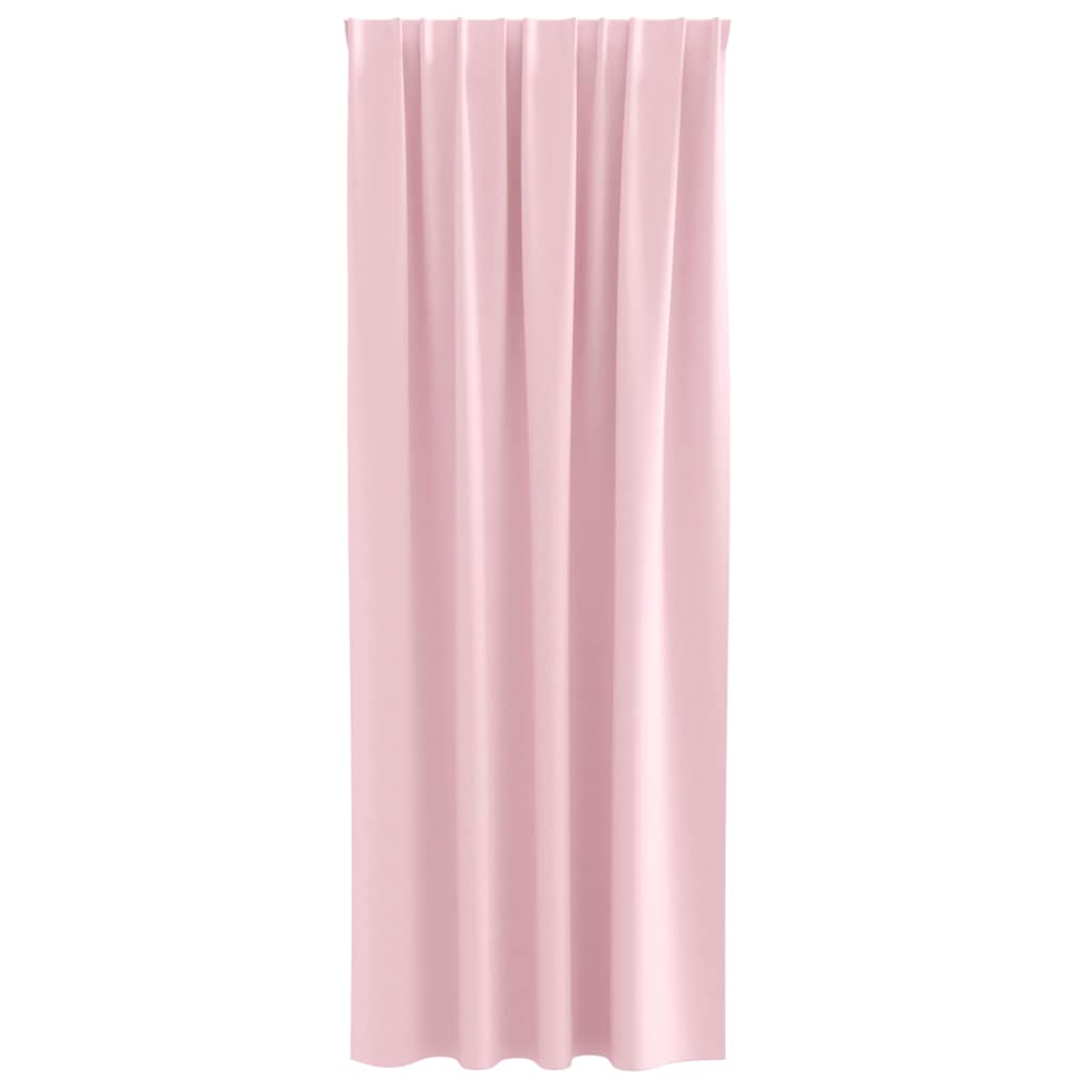 Tende Blackout con Anelli 2 pcs Rosa baby 245 x 140 cm | homemem39