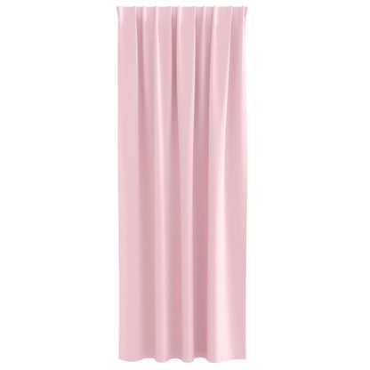 Tende Blackout con Anelli 2 pcs Rosa baby 245 x 140 cm | homemem39