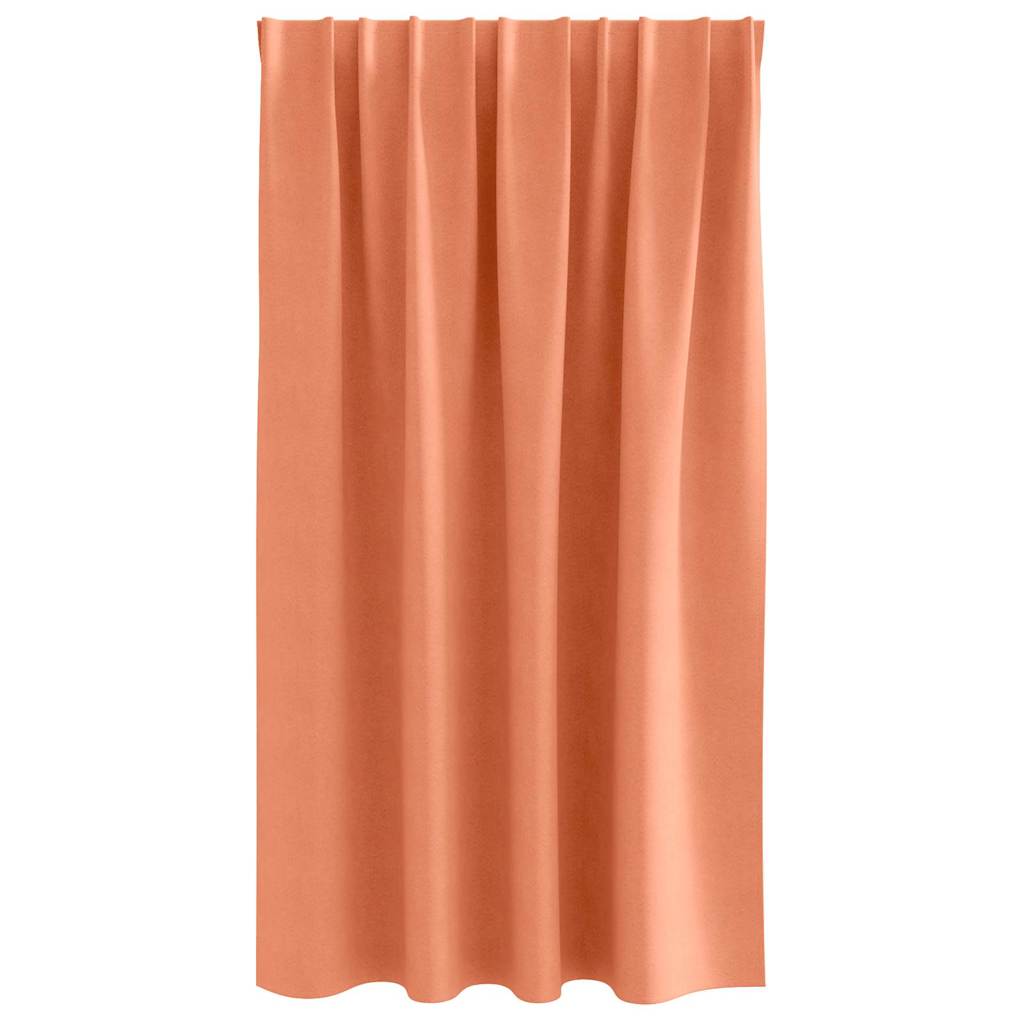 Tende Blackout con Anelli 2 pcs Terracotta 140 x 140 cm | homemem39