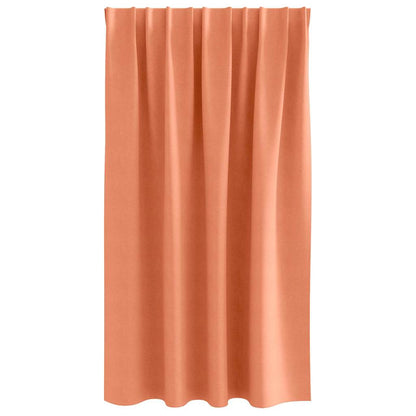 Tende Blackout con Anelli 2 pcs Terracotta 140 x 140 cm | homemem39