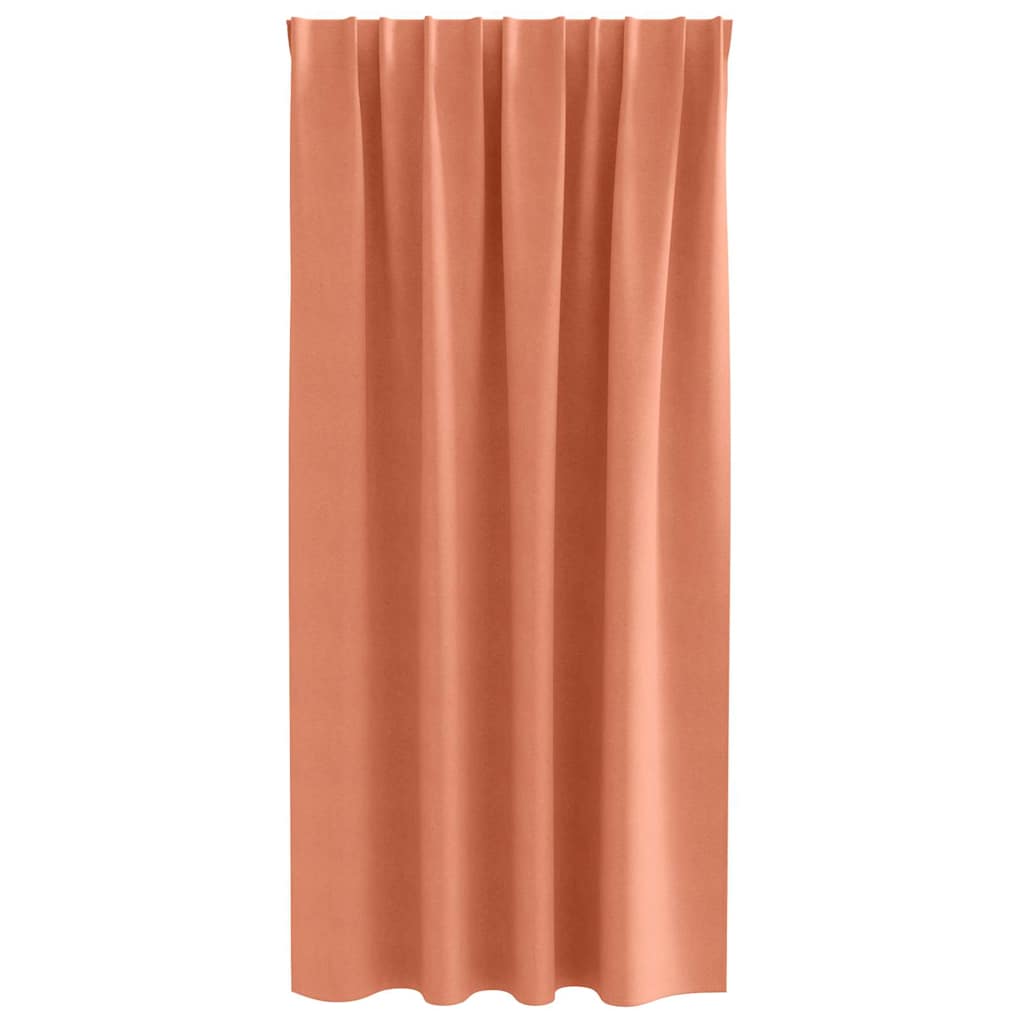 Tende Blackout con Anelli 2 pcs Terracotta 175 x 140 cm | homemem39