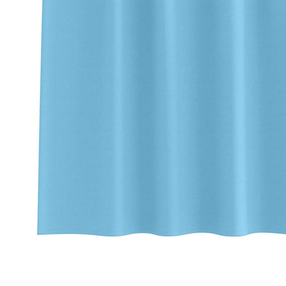 Tende Blackout con Anelli 2 pcs Blu Chiaro 140 x 140 cm | homemem39