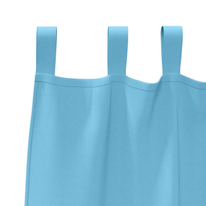 Tende Blackout con Anelli 2 pcs Blu Chiaro 260 x 140 cm | homemem39