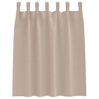 Tende Blackout con Anelli 2 pcs Talpa 140 x 140 cm Poliestere | homemem39