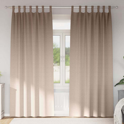 Tende Blackout con Anelli 2 pcs Talpa 245 x 140 cm Poliestere | homemem39