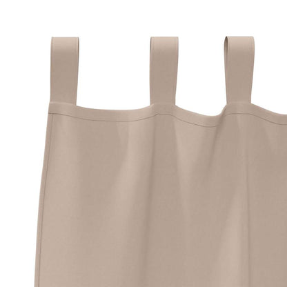 Tende Blackout con Anelli 2 pcs Talpa 260 x 140 cm Poliestere | homemem39