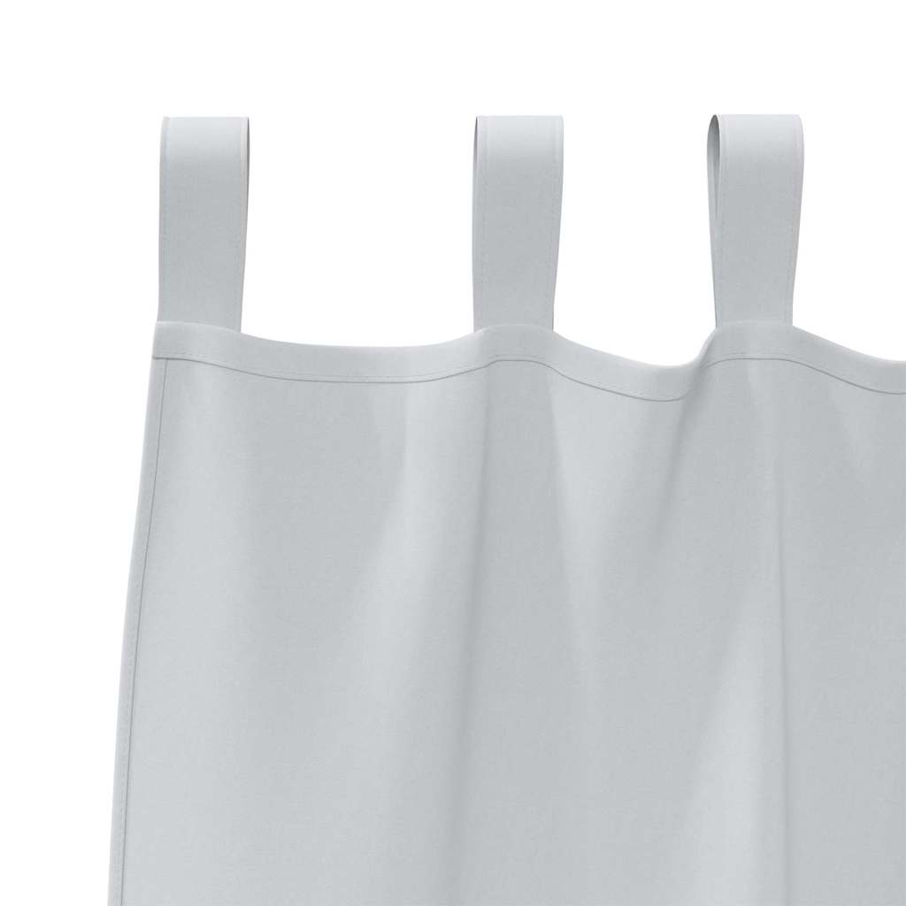 Tende Blackout con Anelli 2 pcs Grigio Chiaro 175 x 140 cm | homemem39