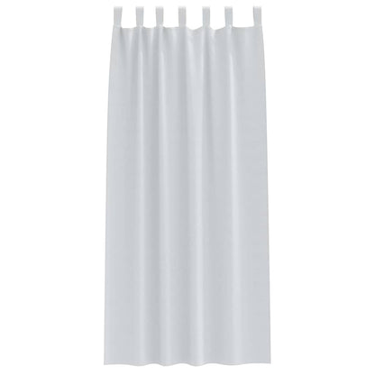Tende Blackout con Anelli 2 pcs Grigio Chiaro 260 x 140 cm | homemem39