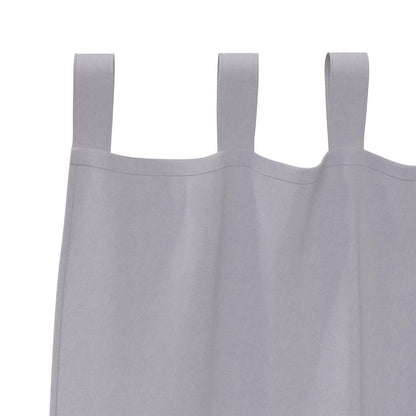 Tende Blackout con Anelli 2 pcs Grigio Metallico 175 x 140 cm | homemem39