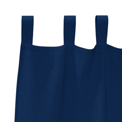 Tende Blackout con Anelli 2 pcs Blu Scuro 175 x 140 cm | homemem39