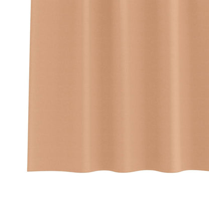 Tende Blackout con Anelli 2 pcs Marrone Chiaro 175 x 140 cm | homemem39