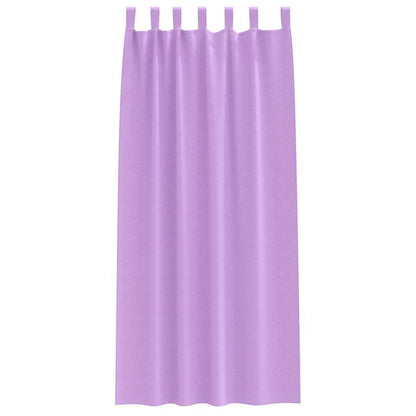 Tende Blackout con Anelli 2 pcs Viola 225 x 140 cm Poliestere