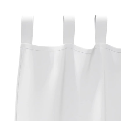 Tende Blackout con Anelli 2 pcs Bianco Puro 260 x 140 cm | homemem39