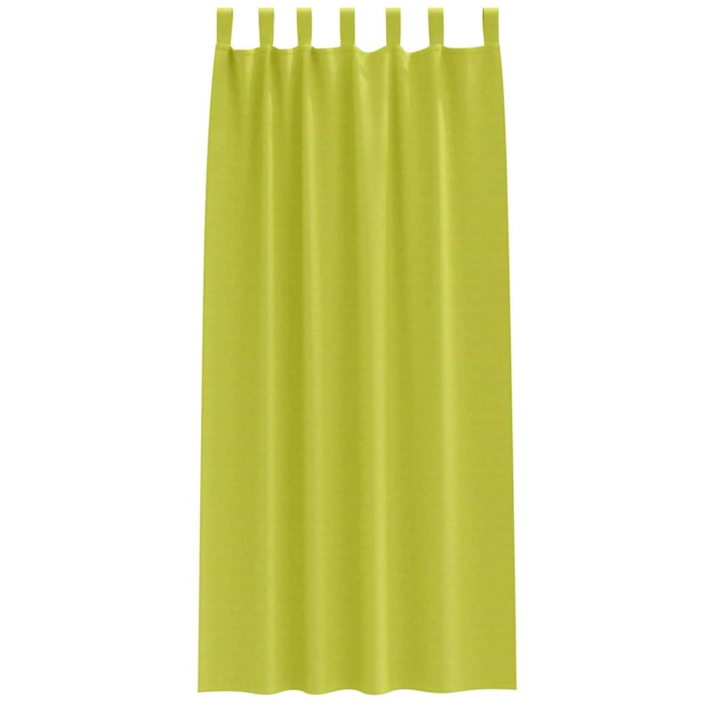 Tende Blackout con Anelli 2 pcs Verde 225 x 140 cm Poliestere