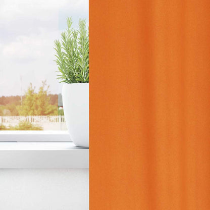 Tende Blackout con Anelli 2 pcs Arancione Vivo 175 x 140 cm | homemem39