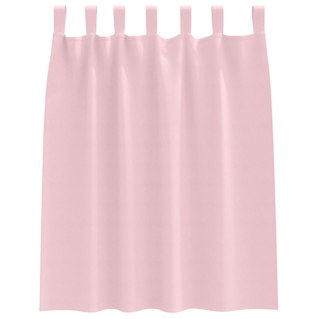Tende Blackout con Anelli 2 pcs Rosa baby 140 x 140 cm | homemem39