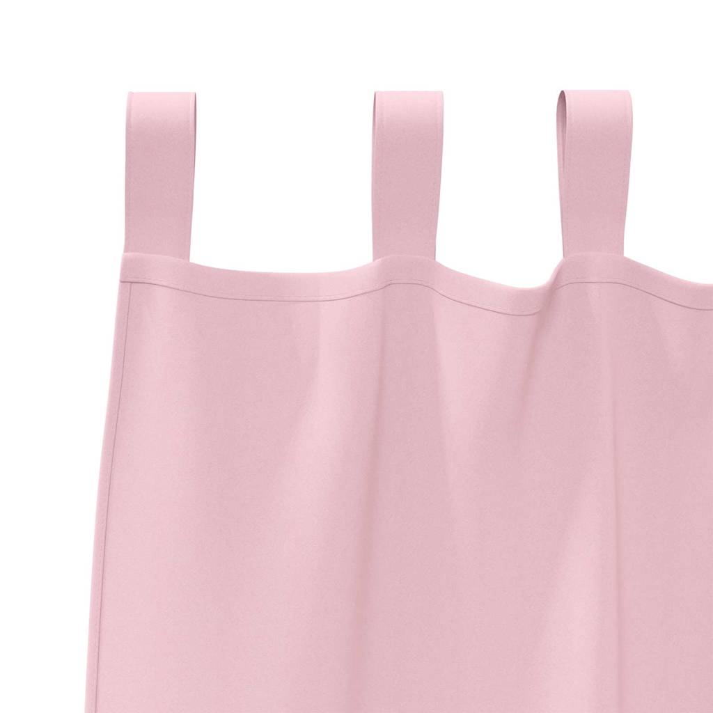 Tende Blackout con Anelli 2 pcs Rosa baby 225 x 140 cm