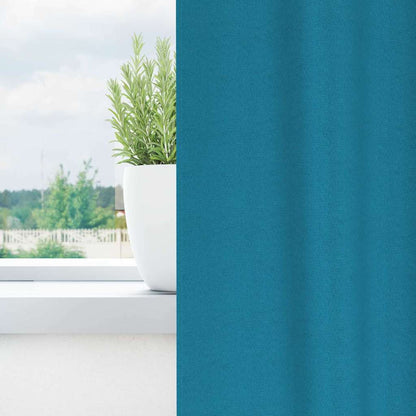Tende Blackout con Anelli 2 pcs Turchese 225 x 140 cm | homemem39