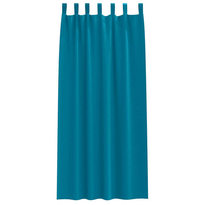 Tende Blackout con Anelli 2 pcs Turchese 260 x 140 cm | homemem39